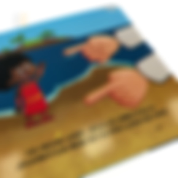 Foto Livro Infantil com Qr - Code | 3 Palavrinhas Onde estão os peixes? | Idade 4+