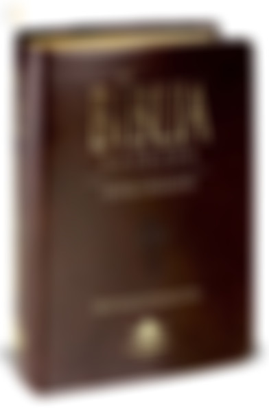 Foto Bíblia NTLH com Letra Gigante (Luxo Marrom) - Com Índice