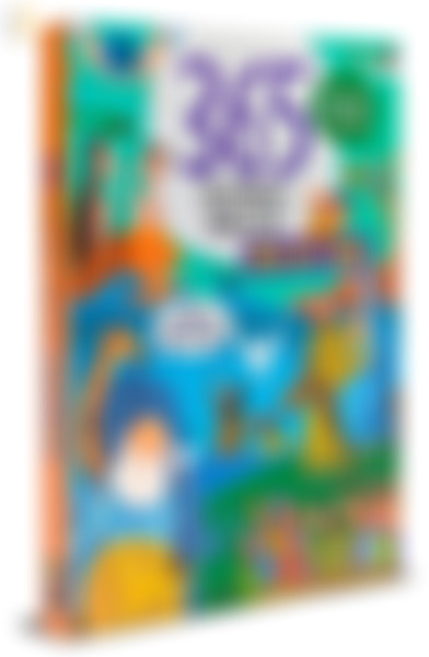 Foto Kit Divertido | Jogo Pense Rápido + 365 Histórias Bíblicas para ler e ouvir - Com QR Code