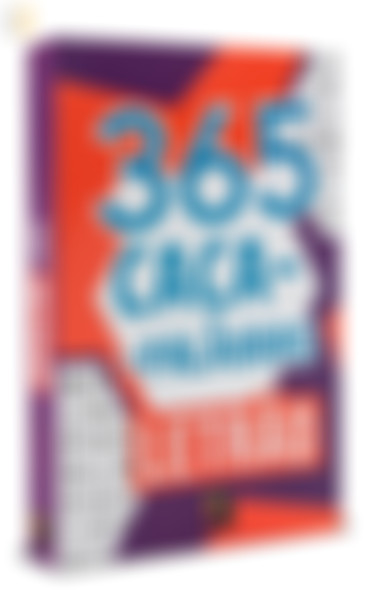 Foto Kit Letrão com 3 livros: 365 Caça Palavras + 365 Criptogramas + 365 Cruzadas Diretas