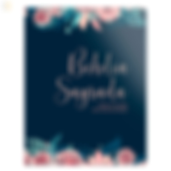 Foto Bíblia ARC Compacta | Letra Normal - Especial Rosas