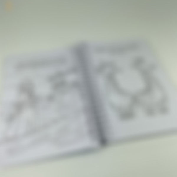 Foto Kit Desenhe e Aprenda - Desenhos Bíblicos + Atividades Bíblicas (2 livros em espiral)
