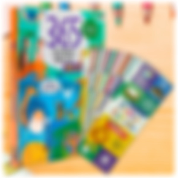 Foto Kit Bíblia Interativa - Jogo Pense Rápido + 365 Histórias Bíblicas para ler e ouvir