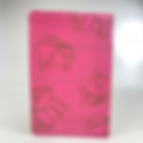 Foto Bíblia ARC com Harpa Pentecostal | Letra Gigante - Folhas Pink