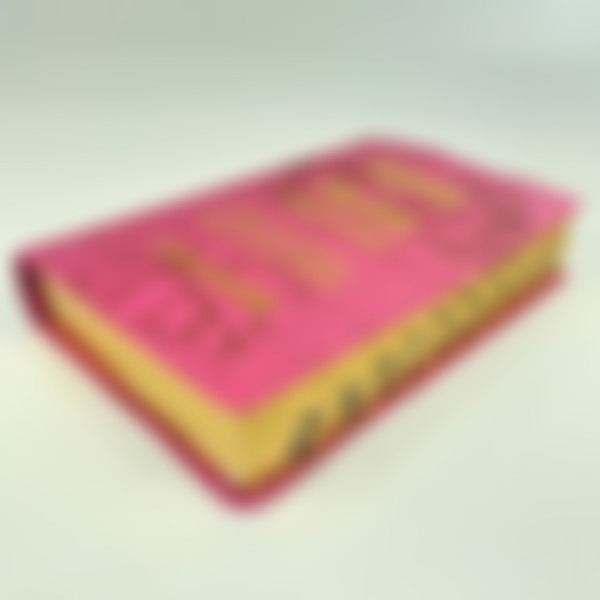 Foto Bíblia ARC com Harpa Pentecostal | Letra Gigante - Folhas Pink
