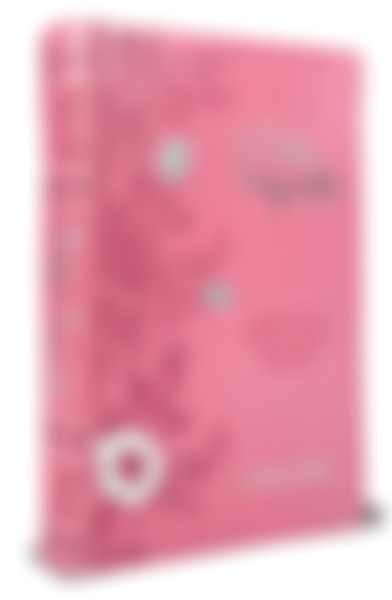 Foto Bíblia ARC Letra Jumbo | Textos Coloridos com Harpa | Floral Rosa