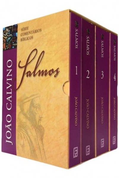 Foto Box Comentário dos Salmos - Volume 1 a 4 - João Calvino