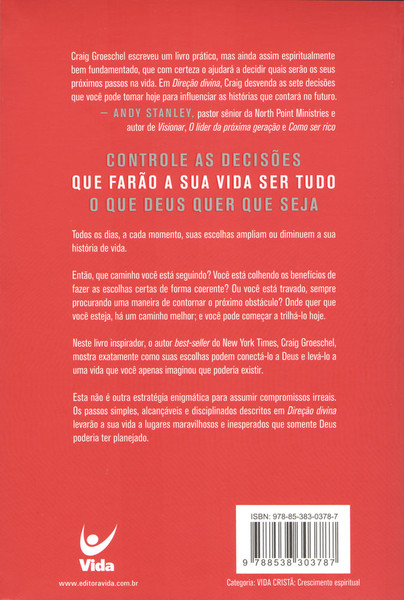 Foto Direção Divina - Craig Groeschel