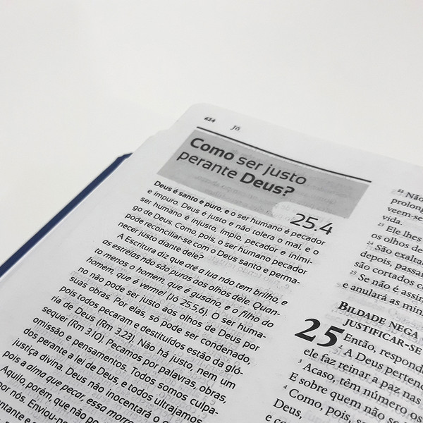 Foto Bíblia Pregação Expositiva - Hernandes Dias Lopes (Luxo Azul)