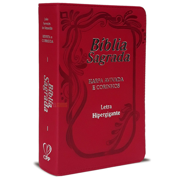 Bíblia Sagrada - Letra Hiper Gigante - Harpa E Corinhos - Luxo