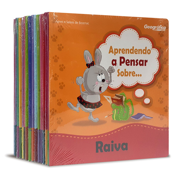 Foto Combo Aprendendo a Pensar Sobre... - 17 livros - Coleção completa