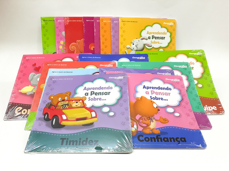 Foto Combo Aprendendo a Pensar Sobre... - 17 livros - Coleção completa