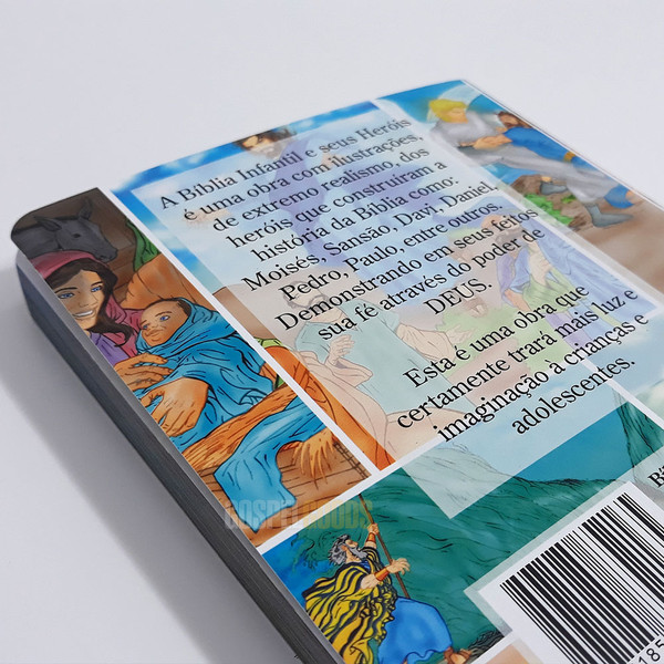 Foto Bíblia Infantil e Seus Heróis