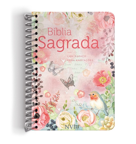 Foto Bíblia Anote Espiral NVI | Clássica Virtuosa