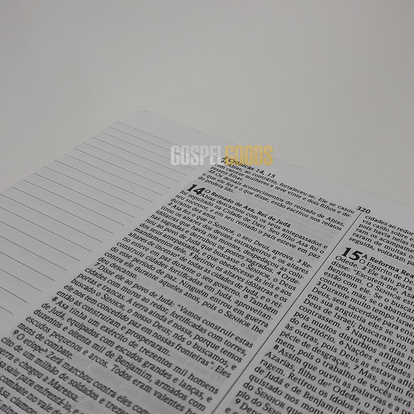 Foto Bíblia Anote Espiral NVI | Clássica Virtuosa