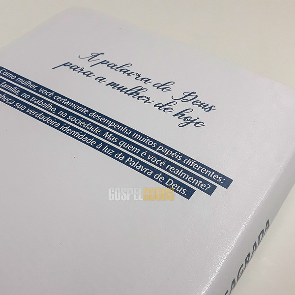 Foto Bíblia Sagrada NAA - Verdadeira Identidade | Branca