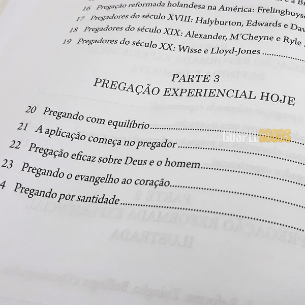 Foto Pregação Reformada - Joel Beek