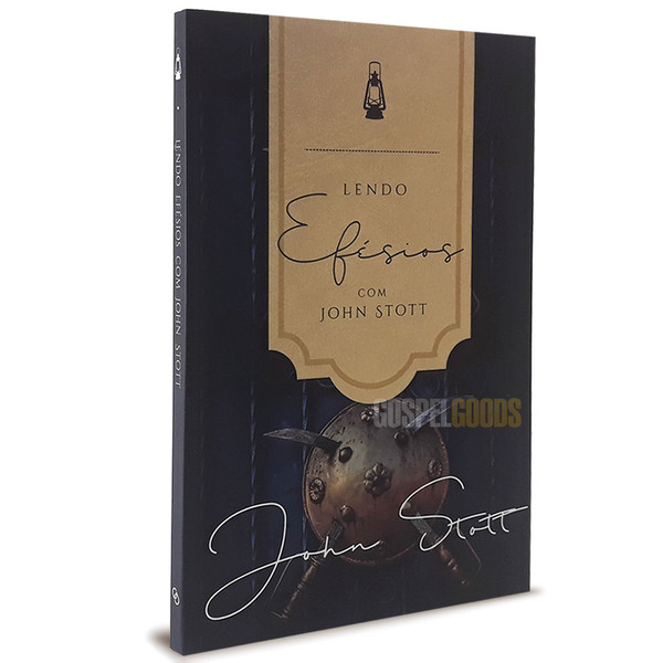 Foto Lendo Efésios com John Stott - John Stott