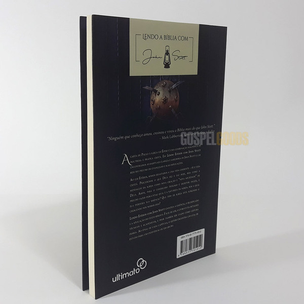Foto Lendo Efésios com John Stott - John Stott