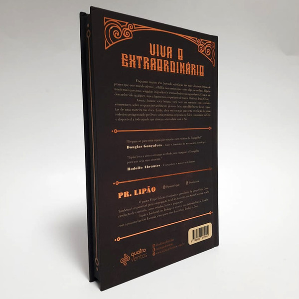 Foto Viva o extraordinário - Pr. Lipão (Capa dura)