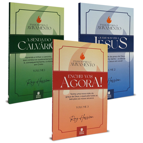 Foto Kit 3 livros - Passos para o avivamento - Roy Hession