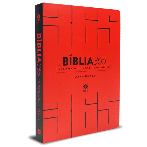 Foto Biblia NVT 365 Vermelha - Letra Grande