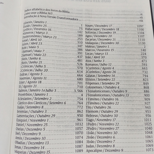 Foto Biblia NVT 365 Vermelha - Letra Grande