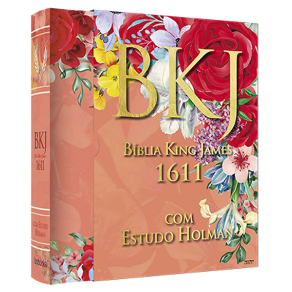 Foto Bíblia de Estudo King James 1611 - Com Estudo Holman (Capa Feminina)