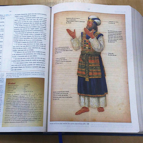 Foto Bíblia de Estudo King James 1611 - Com Estudo Holman (Capa Feminina)