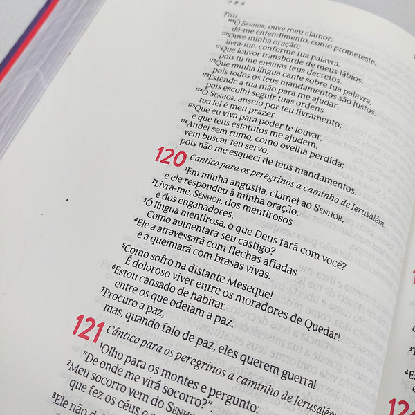 Foto A Bíblia da Mulher que Ora | Expandida | NVT | Capa Roxa