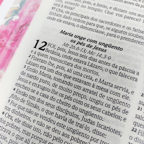 Foto Bíblia de Estudo Apologética com Apócrifos | Florida Rosa