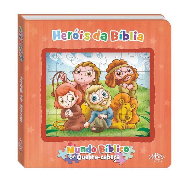 BÍBLIA INFANTIL LIVRO QUEBRA-CABEÇA