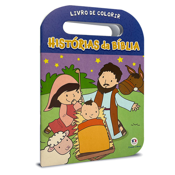 LIVRO COLORINDO HISTORIAS DA BIBLIA - Colortec Papelaria - Material Escolar  Online