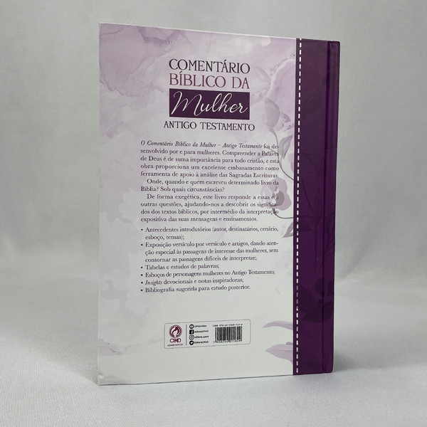 Foto Comentário Bíblico da Mulher | Antigo Testamento | 2 Volumes
