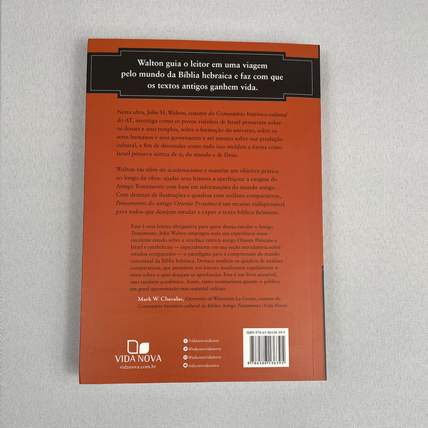 Foto O Pensamento do antigo Oriente Próximo e o Antigo Testamento - John H. Walton