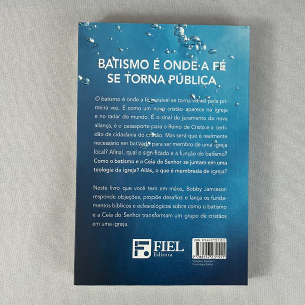 Foto Batismo - Bobby Jamieson