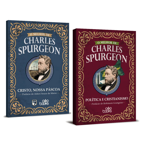 Foto Kit 2 livros O melhor de Charles Spurgeon