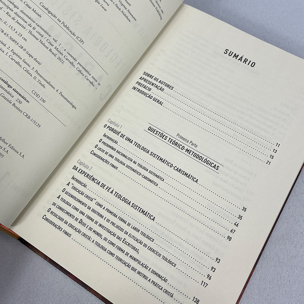 Foto Box Teologia Sistemático-Carismática - César Moisés Carvalho