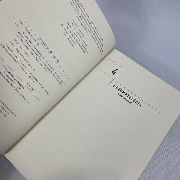 Foto Box Teologia Sistemático-Carismática - César Moisés Carvalho