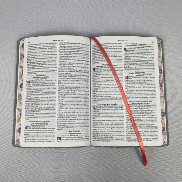 Foto Bíblia Sagrada ARC Slim | Cinza