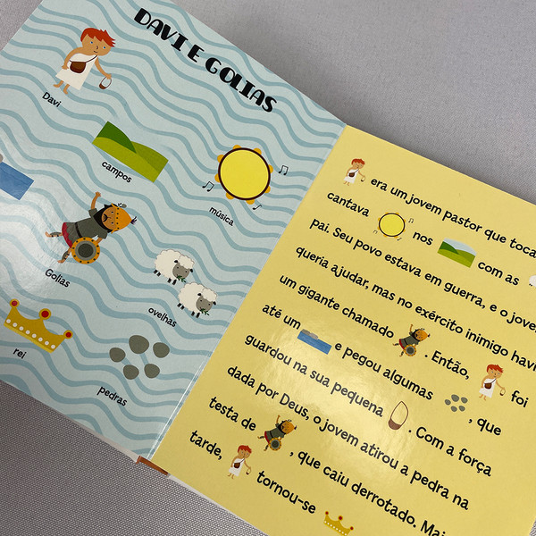 Foto Minha primeira Bíblia de palavras ilustradas | Bíblia Infantil de 0 a 5 anos