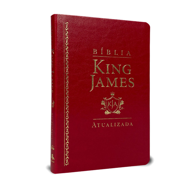 Foto Bíblia King James - Atualizada Slim | Vermelho
