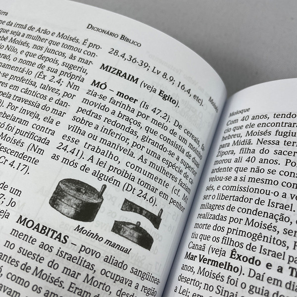 Foto Dicionário Bíblico Ilustrado Crescer