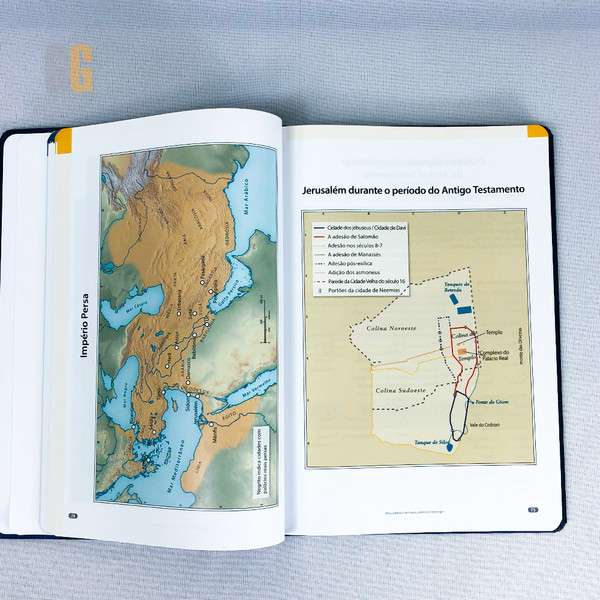 Foto Manual Bíblico de Mapas, Gráficos e Cronologia | John A. Beck