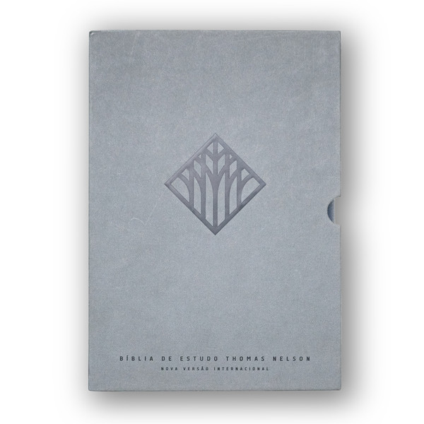 Foto Bíblia de Estudo Thomas Nelson NVI | Luxo Azul