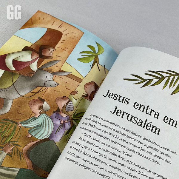 Foto Bíblia Infantil | Jesus | Capa Brochura