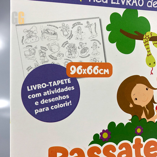 Histórias da Bíblia - Livro de Atividades Infantil - Passatempos