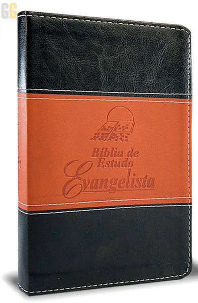 Foto Bíblia de Estudo do Evangelista ARC | Preto e Marrom