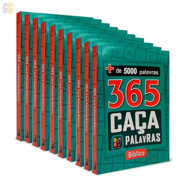 Livro 365 Caça Palavras (Bíblico)