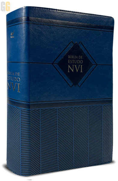 Foto Bíblia de Estudo NVI | Azul